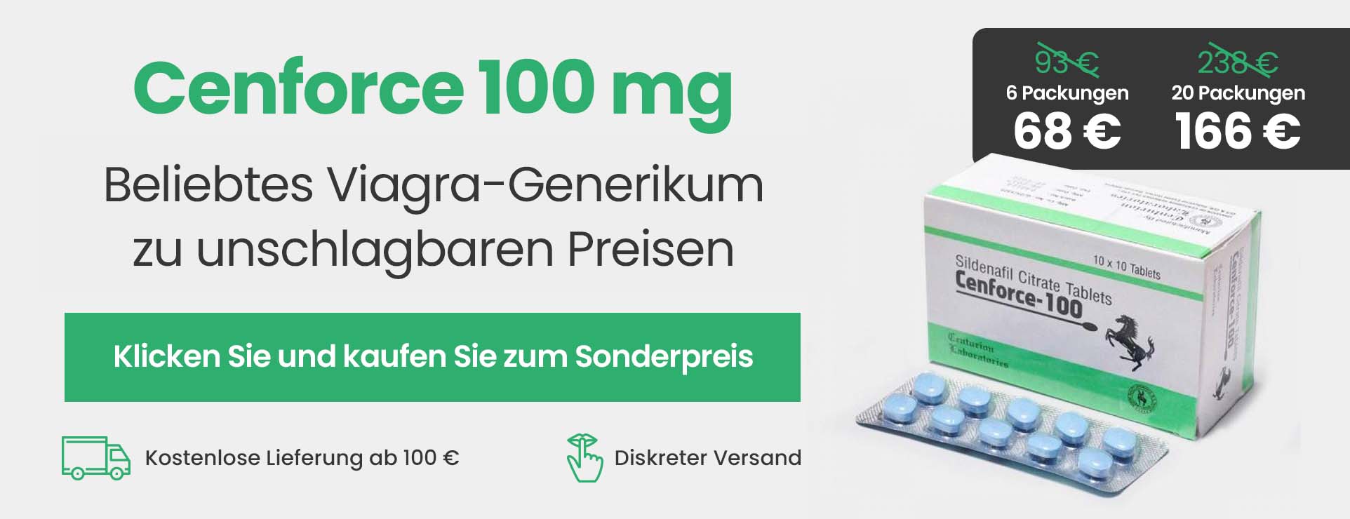 Cenforce 100 mg Sildenafil – Sonderangebot