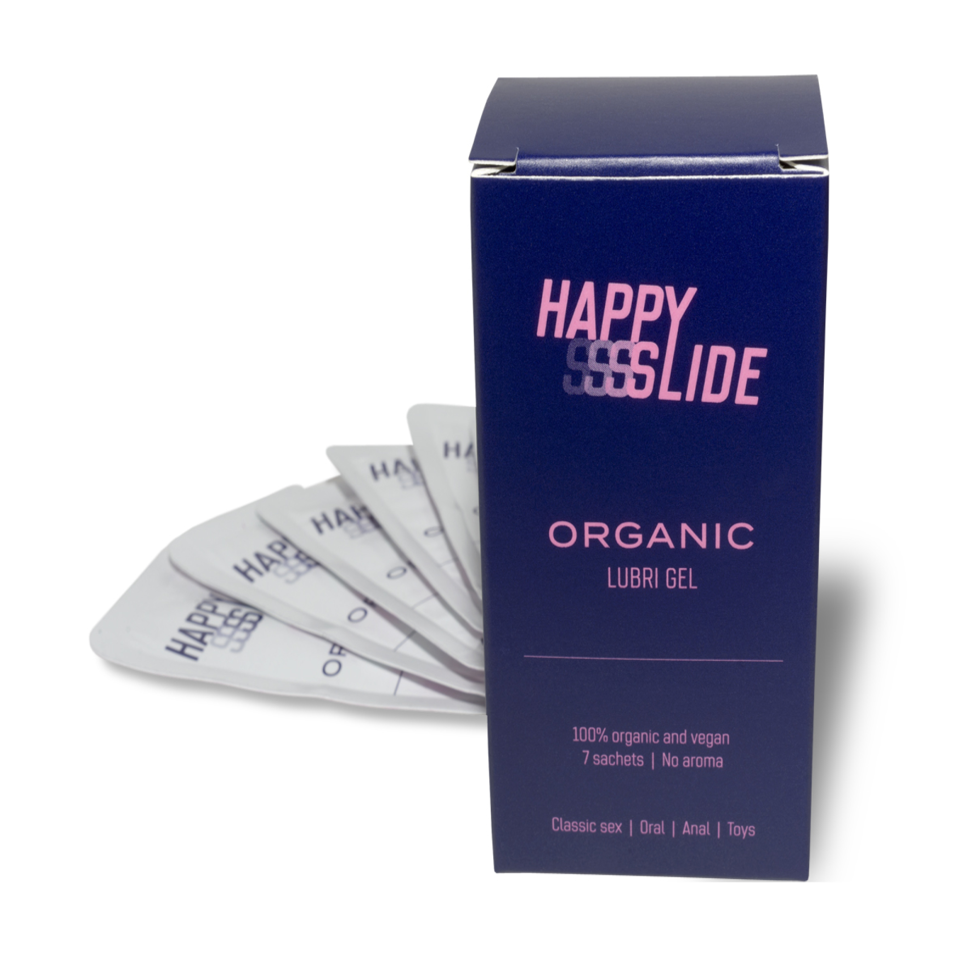 Geschenk: Happy Slide Organic - Gleitgel -1