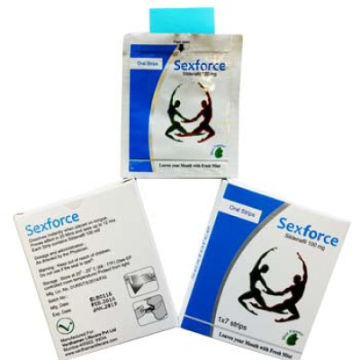 Sexforce Oral Strips 100mg -1